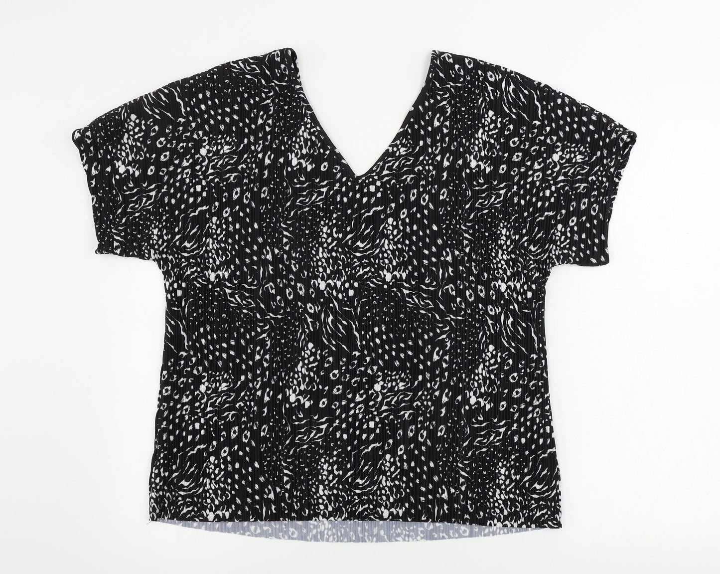 F&F  Womens Black   Basic Blouse Size 10
