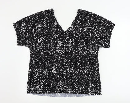 F&F  Womens Black   Basic Blouse Size 10