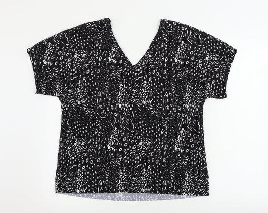 F&F  Womens Black   Basic Blouse Size 10