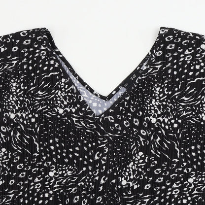 F&F  Womens Black   Basic Blouse Size 10