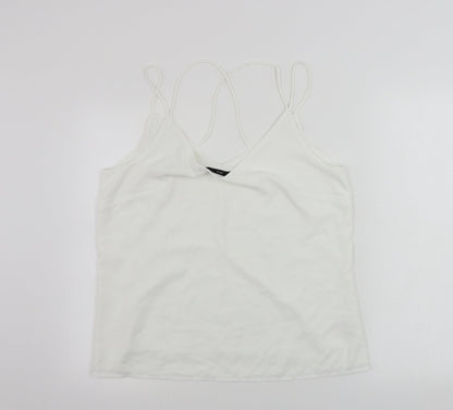 F&F  Womens White   Basic Blouse Size 14