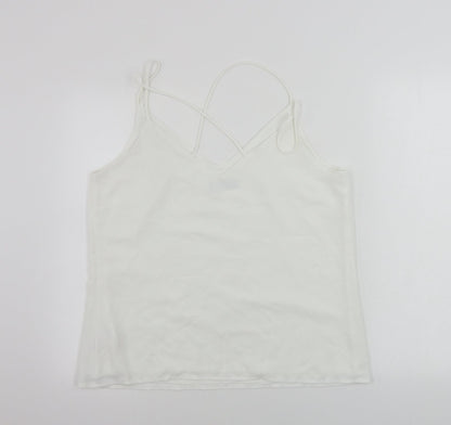F&F  Womens White   Basic Blouse Size 14