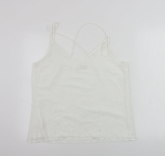 F&F  Womens White   Basic Blouse Size 14
