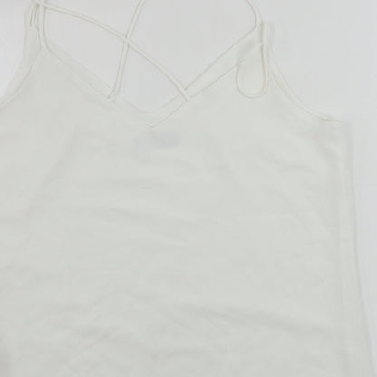 F&F  Womens White   Basic Blouse Size 14