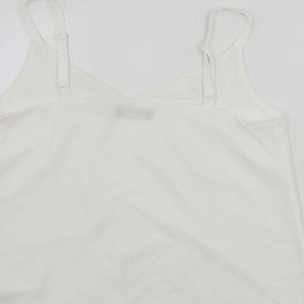 F&F  Womens White   Basic Blouse Size 12