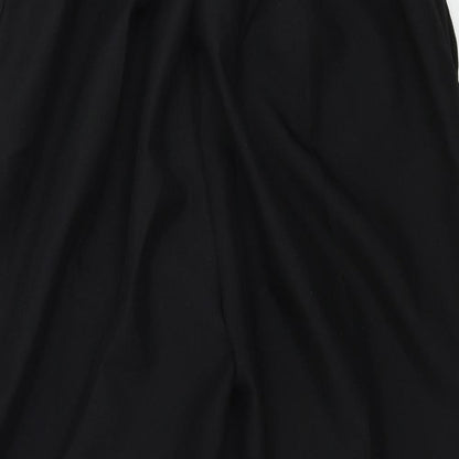 Womens UK Size 20 Preworn Regular Fit  Black Trousers