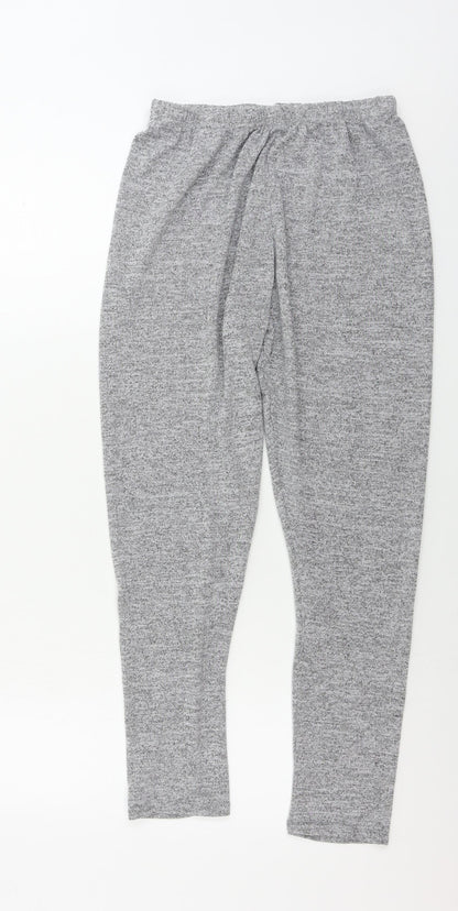 Womens UK Size 12 Boohoo Regular Fit  Grey Trousers