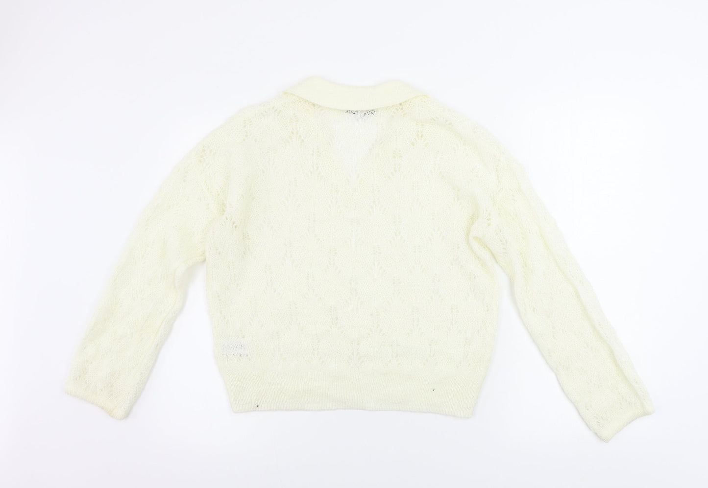 Womens UK Size 12 NEXT Ivory Pullover Jumper