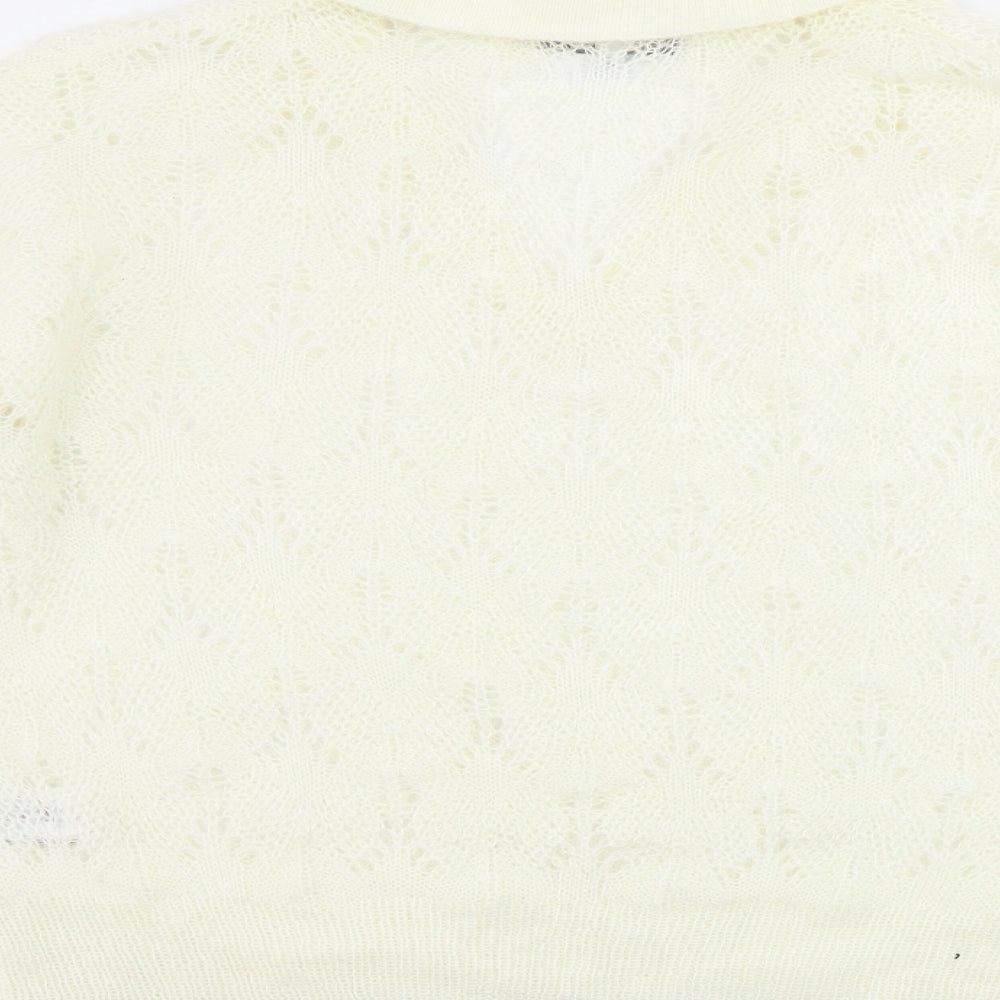 Womens UK Size 12 NEXT Ivory Pullover Jumper