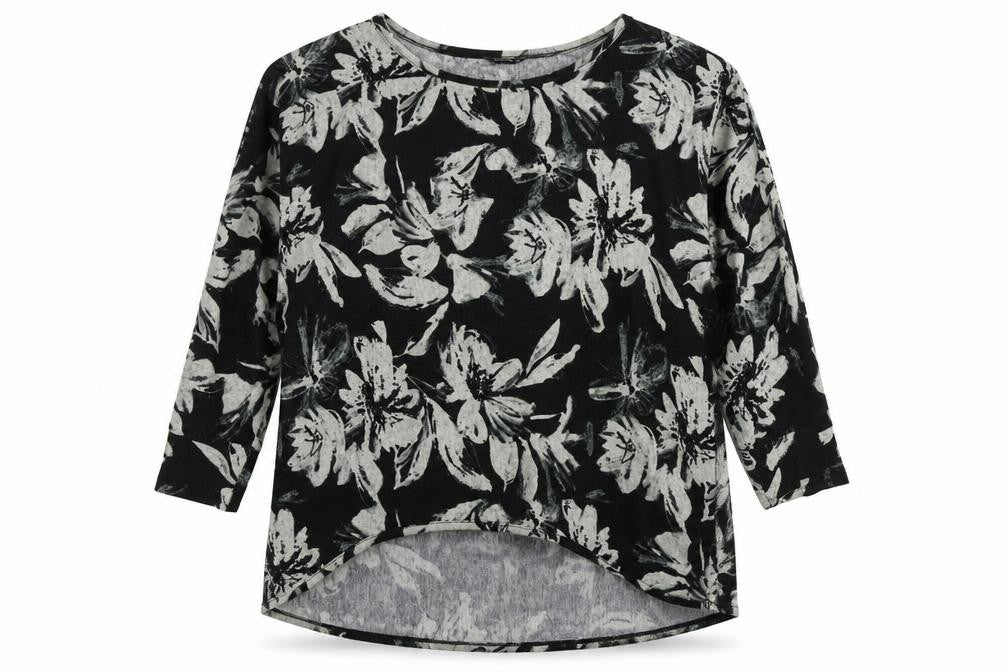 Womens UK Size 10 Roman Black Pullover Jumper