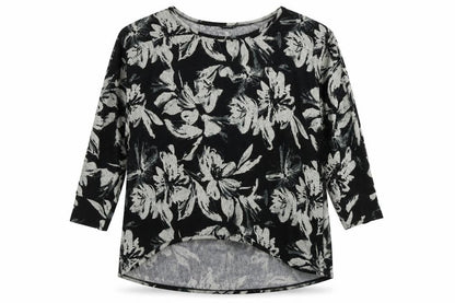 Womens UK Size 10 Roman Black Pullover Jumper