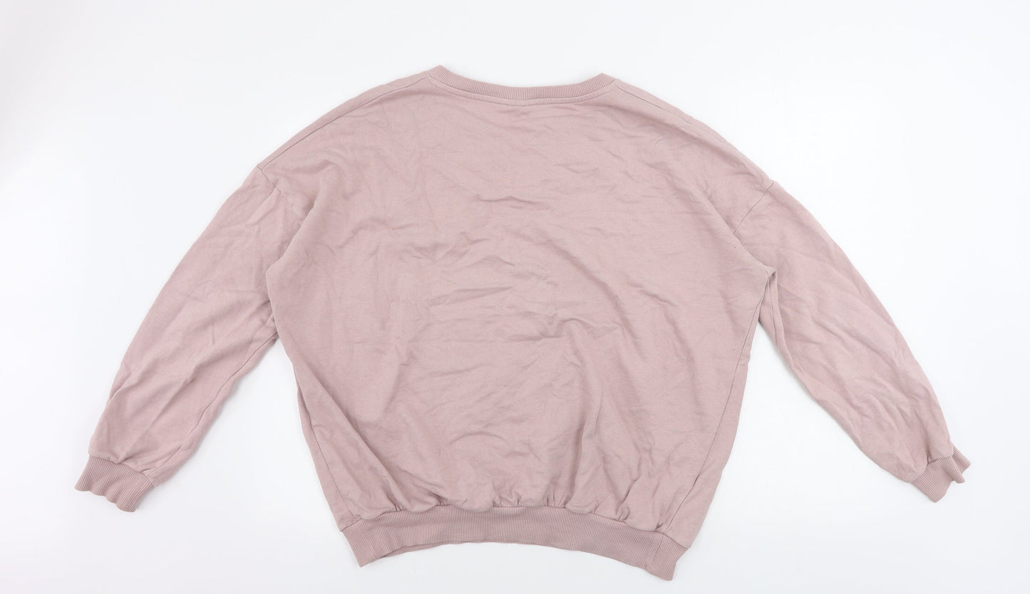 Womens UK Size 8 ASOS Pink Pullover Jumper