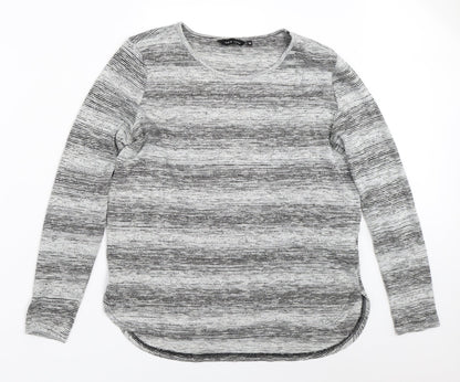 Womens UK Size 10 New Look Grey Pullover Jumper