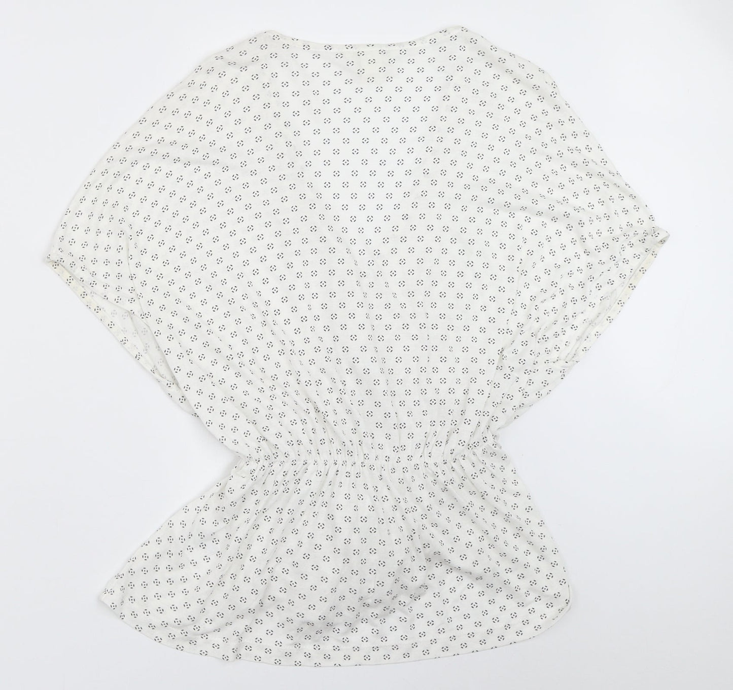Womens UK Size S H&M White Basic Blouse