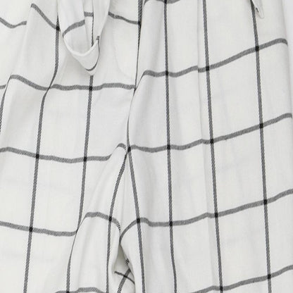 Primark Womens White   Trousers  Size 14 L26.5 in