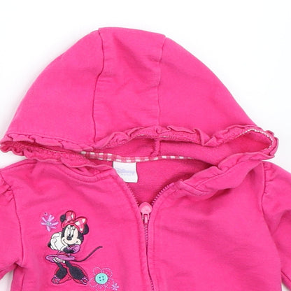 Disney Girls Pink   Jacket  Size 9-12 Months  - Minnie mouse
