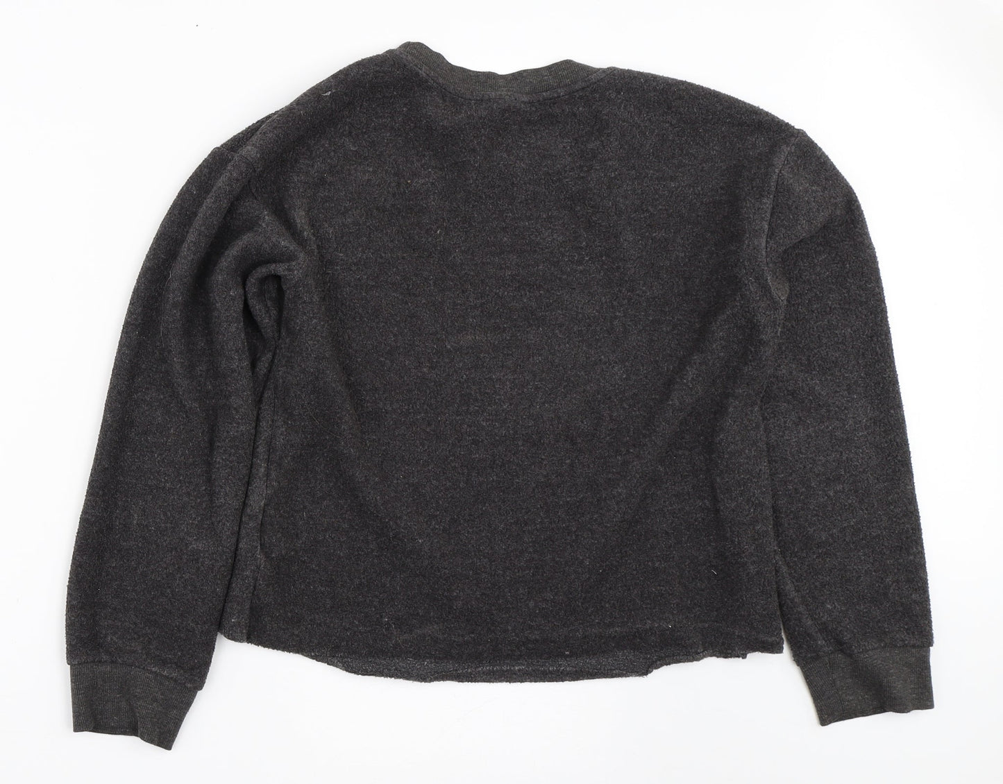 Womens UK Size 6 Topshop Grey Pullover Jumper
