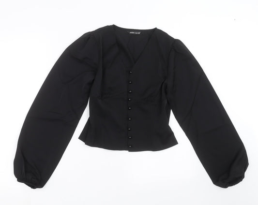 SheIn Womens Black   Basic Blouse Size S
