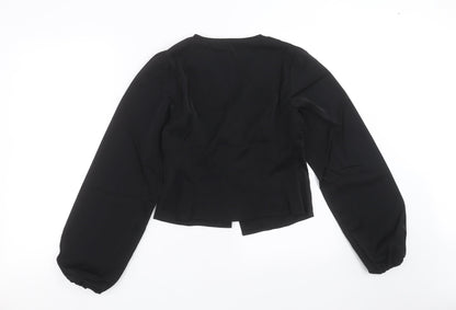 SheIn Womens Black   Basic Blouse Size S