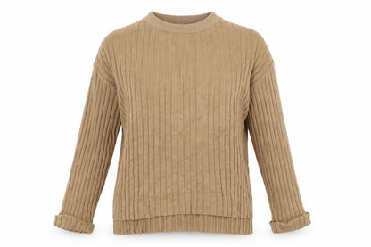 Zara Womens Beige Striped  Pullover Jumper Size 10