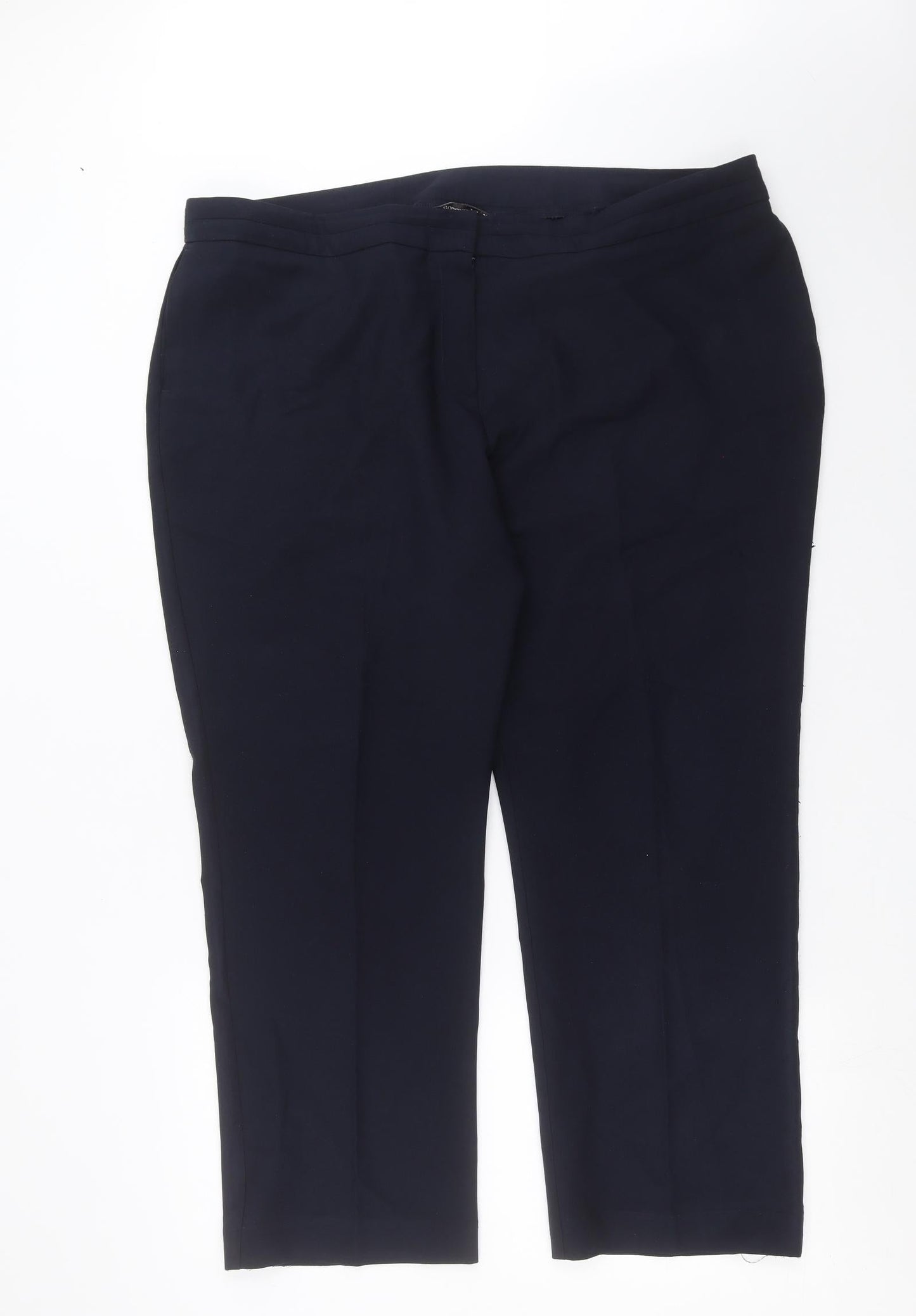 Bonmarché Womens Blue   Trousers  Size 20 L26 in