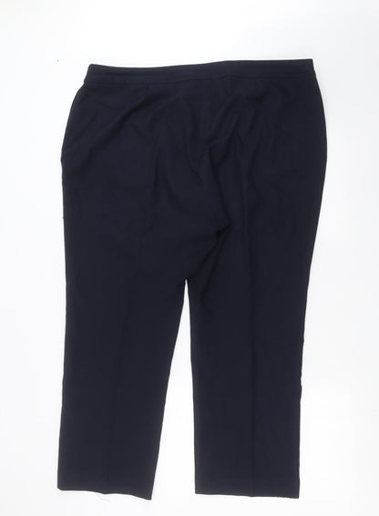 Bonmarché Womens Blue   Trousers  Size 20 L26 in
