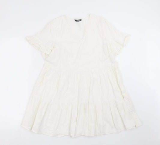 SheIn Womens White   A-Line  Size S