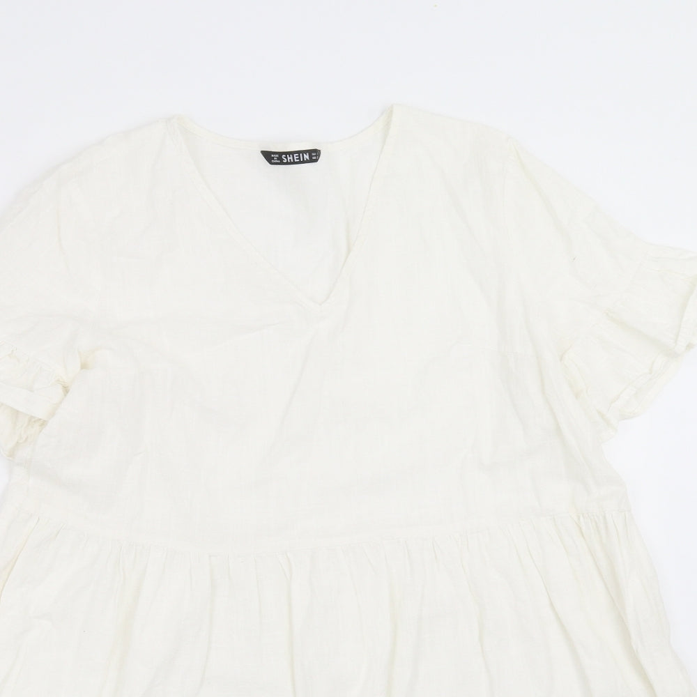 SheIn Womens White   A-Line  Size S