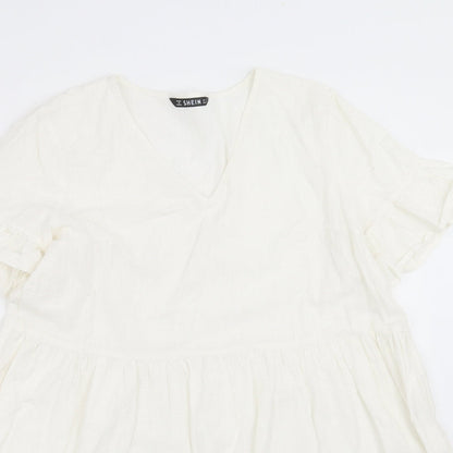 SheIn Womens White   A-Line  Size S