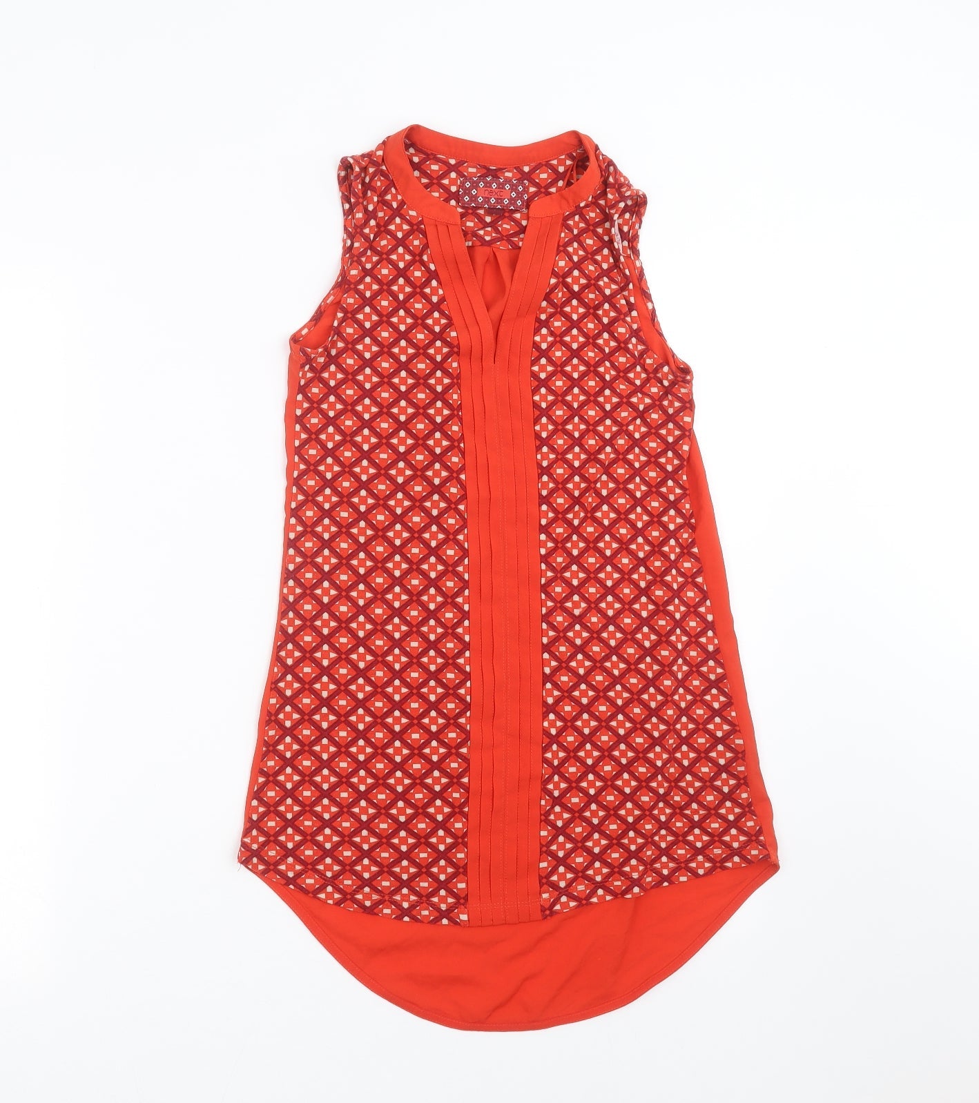 Womens UK Size 6 NEXT Red Basic Blouse