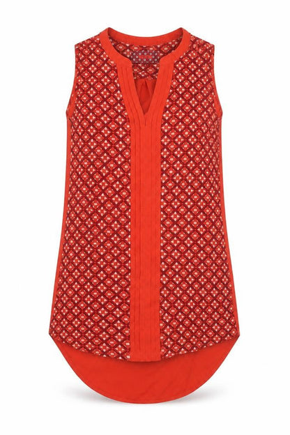 Womens UK Size 6 NEXT Red Basic Blouse