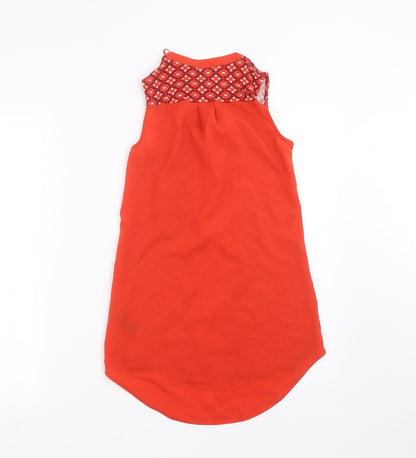 Womens UK Size 6 NEXT Red Basic Blouse