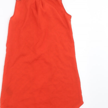 Womens UK Size 6 NEXT Red Basic Blouse