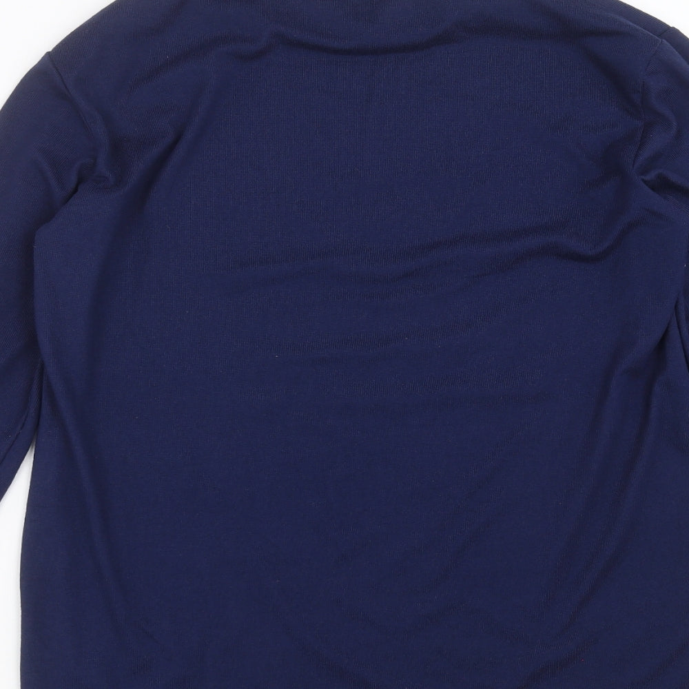 VERY MAN Mens Blue  Knit Pullover Jumper Size M  - santa let me explain