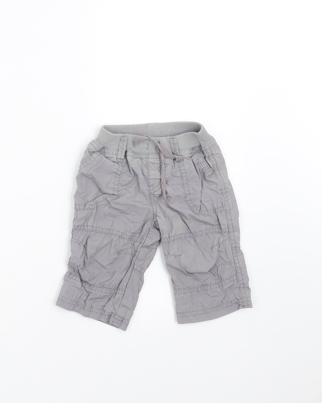 Mothercare Baby Grey    Trousers Size 3-6 Months
