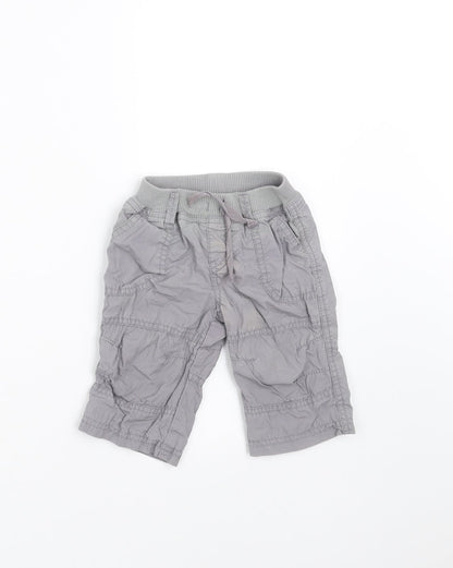 Mothercare Baby Grey    Trousers Size 3-6 Months