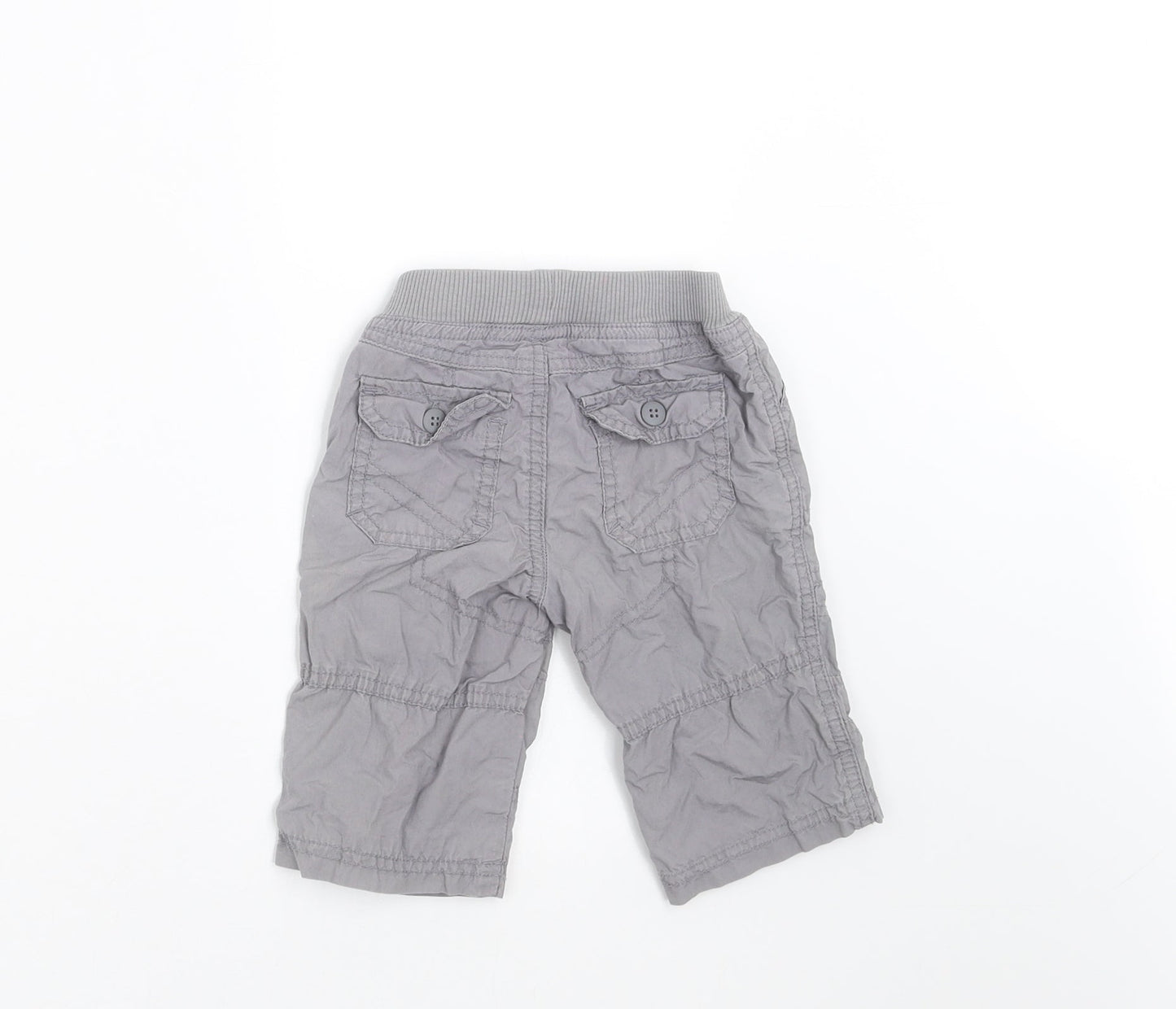 Mothercare Baby Grey    Trousers Size 3-6 Months