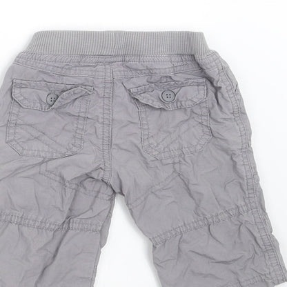 Mothercare Baby Grey    Trousers Size 3-6 Months