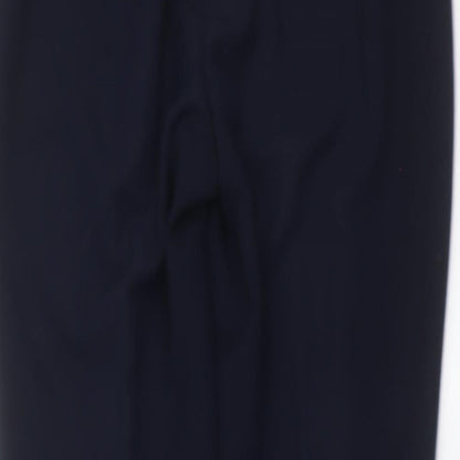 Womens UK Size 10 Debenhams Regular Fit  Blue Trousers