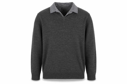 Mens UK Size L industrialize Grey Pullover Jumper