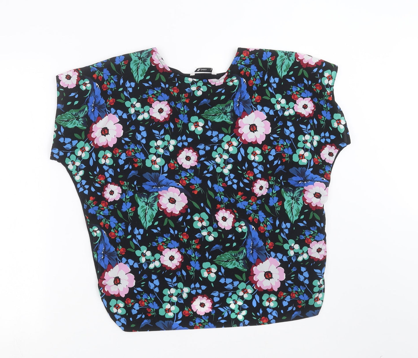 Womens UK Size 10 TU Black Basic Blouse
