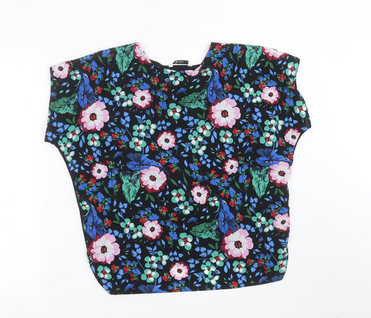 Womens UK Size 10 TU Black Basic Blouse