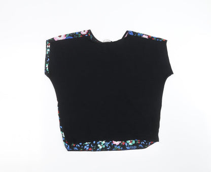 Womens UK Size 10 TU Black Basic Blouse