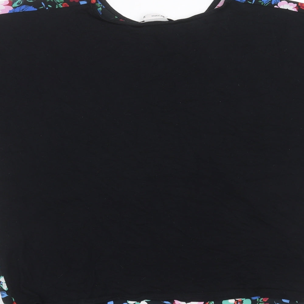 Womens UK Size 10 TU Black Basic Blouse