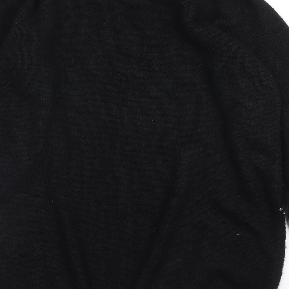 Womens UK Size M Alfred Dunner Black Pullover Jumper