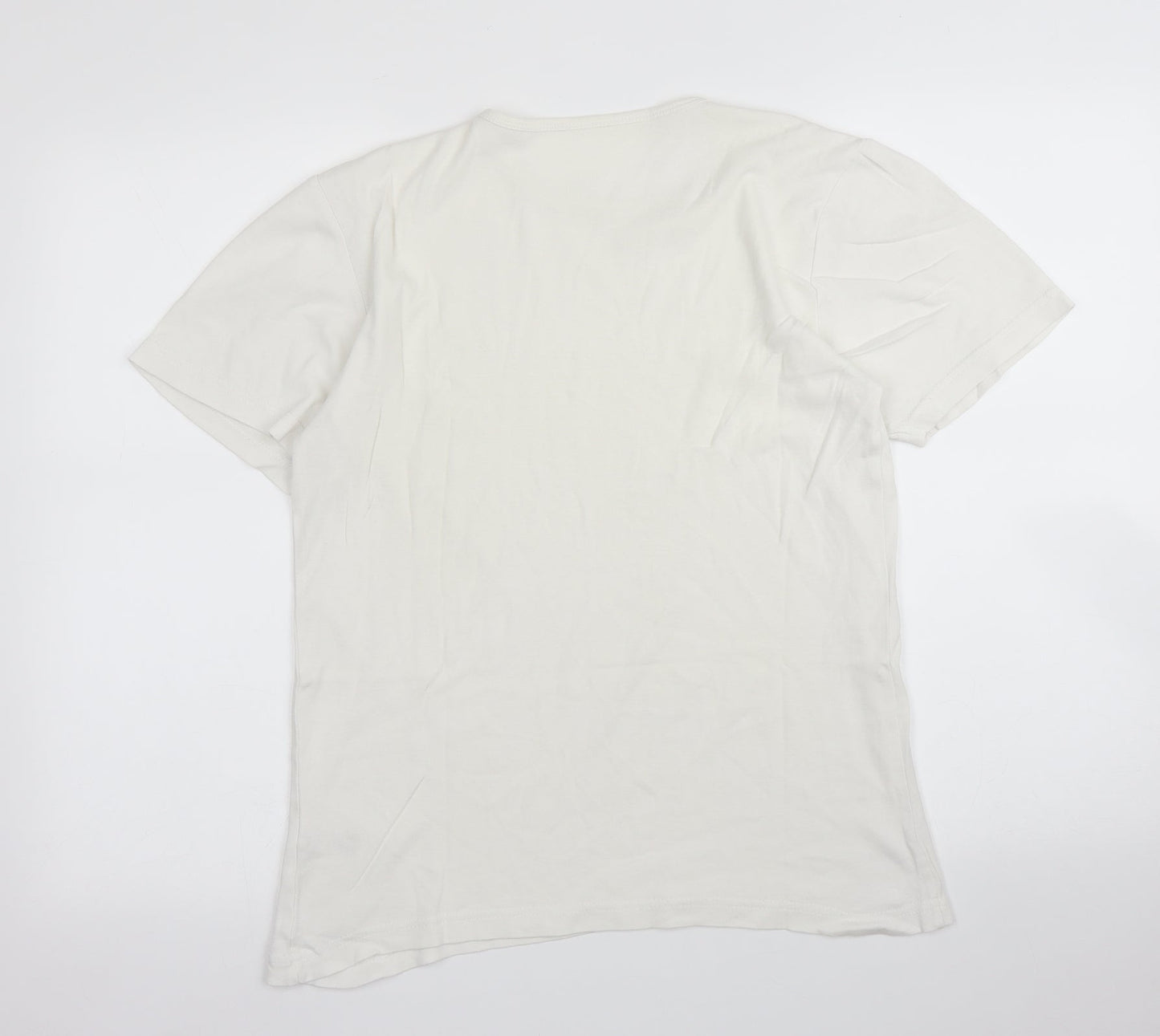 George Womens White   Basic T-Shirt Size M