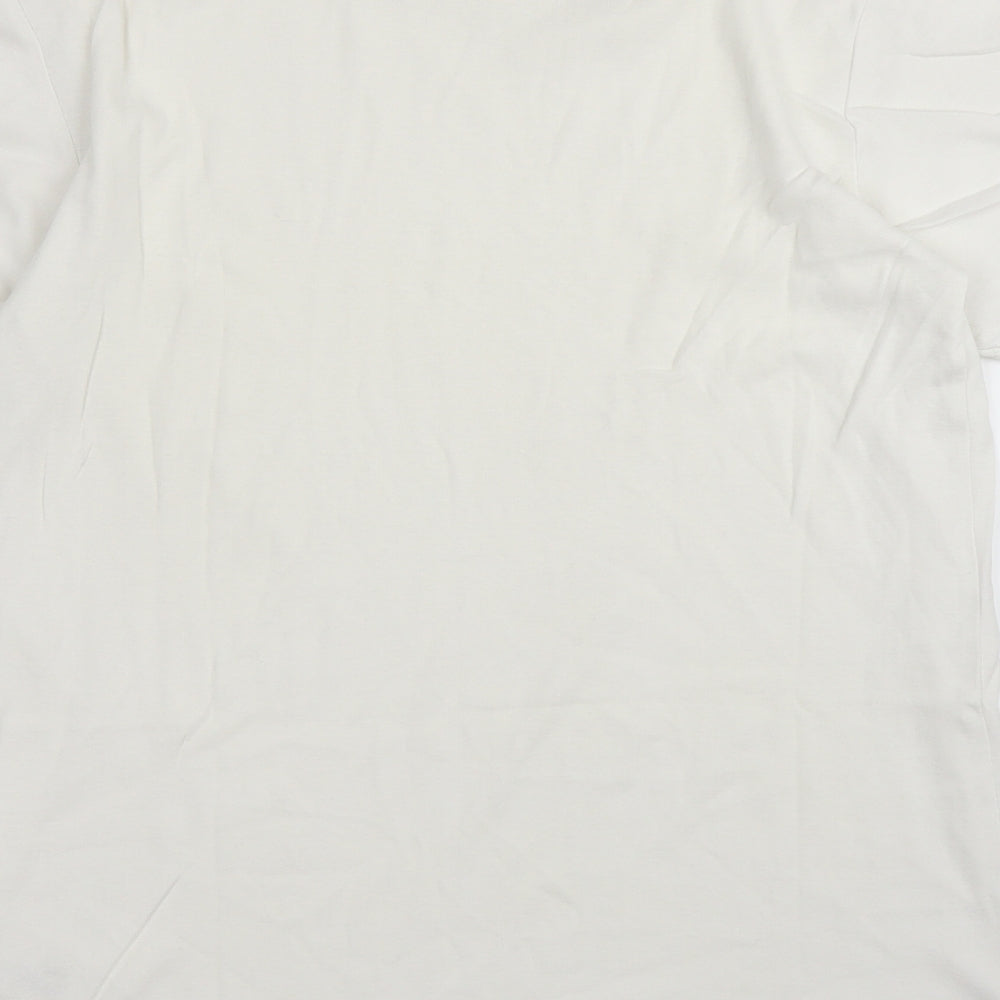 George Womens White   Basic T-Shirt Size M