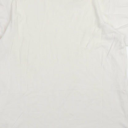 George Womens White   Basic T-Shirt Size M