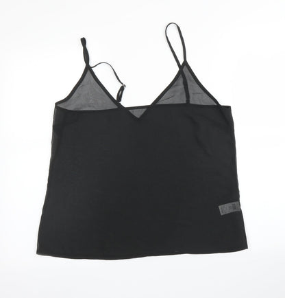 River Island Womens Black   Camisole Blouse Size 12