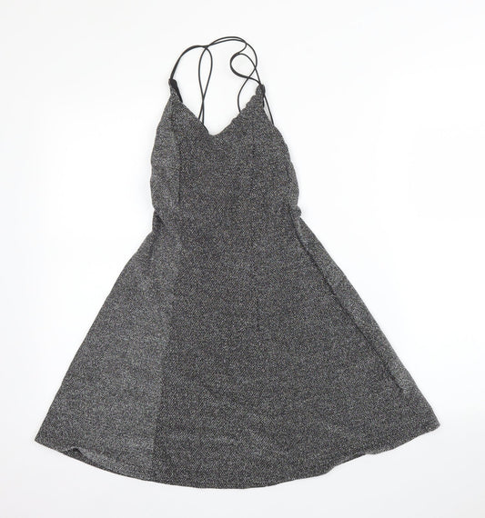 H&M Womens Silver   A-Line  Size XS